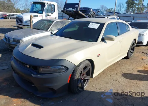 2019 Dodge Charger Scat Pack Rwd from USA, damaged, VIN 2C3CDXGJ0KH697066